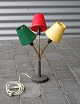 Trafiklys bordlampe med tre lampetter solgt/købes