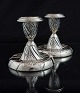 Et par Tretårnet sølvstager fra Hugo Grün