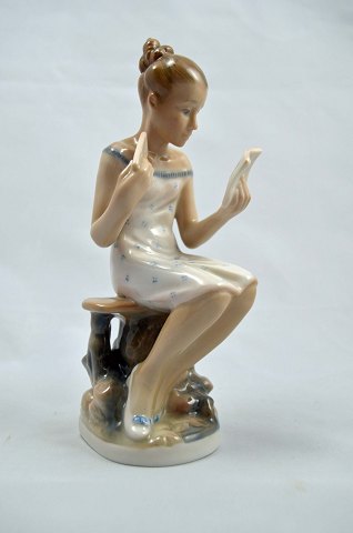 Figur fra Lyngby porcelæn