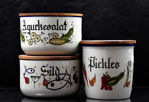 Knabstrup krukkerSild agurk og PicklesPernille serien