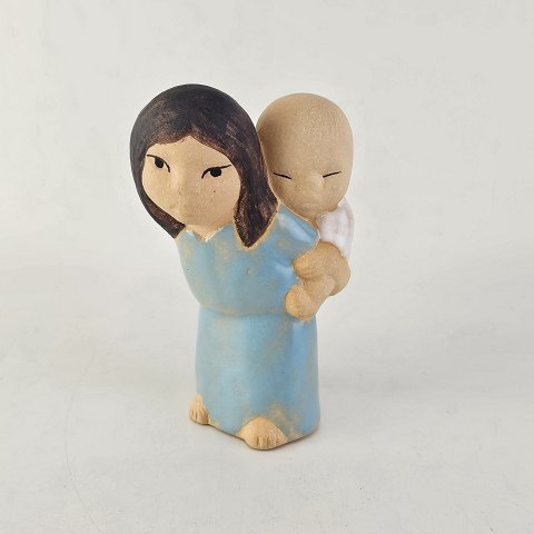 Lisa Larson figur
Pige med barn