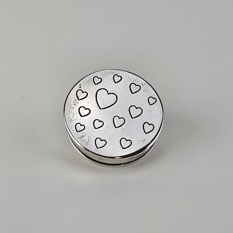 Pilleæske i sølv
3,5 cm