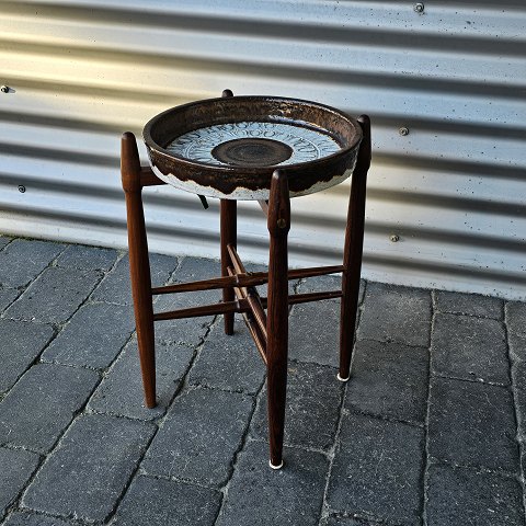 Opsats med keramikfad
Palisander