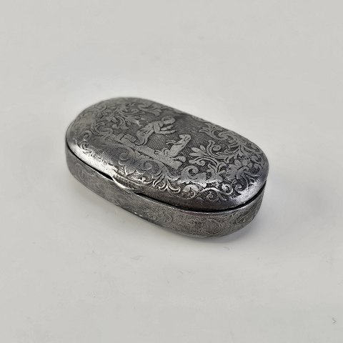 Pilleæske i tin 5,3 cm