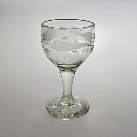 VinglasVinløvslibning10,5 cm