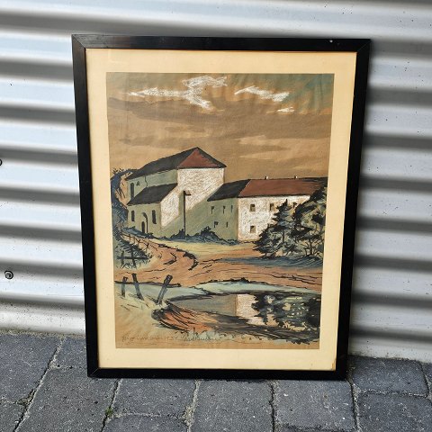 Lars NielsenKridttegning59x46