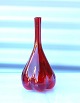 Rød vase
Løgformet glasvase