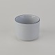 Aluminia bæger 3050Blåkant4,5 cm